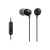Sony MDR-EX15AP, Káblové, 8 - 22000 Hz, Hovory/Hudba, 3 g, Headset, Čierna