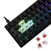 Mechanická herná klávesnica White Shark Shinobi-2 s Red Switches, čierna, US-layout