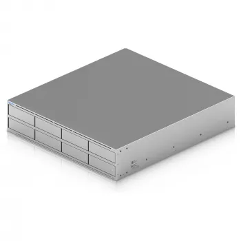 Ubiquiti UniFi UNAS Pro 8 sieťové úložisko, 2HE, Rackmount, 10 Gbit/s, 8x HDD / 2x M.2 sloty UniFi integrácie (UNAS-PRO-8)