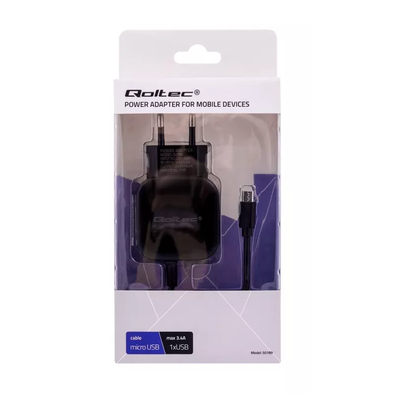 Interiérová nabíjačka Qoltec 50189