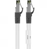 Wentronic 55127 - 5 M - Cat8.1 - S/FTP (S-STP) - RJ-45 - RJ-45 - biely