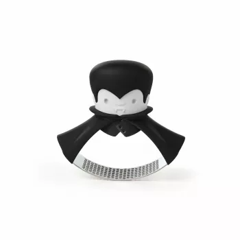 Stolný lis na cesnak Ototo Design Rockula plast nerezová oceľ čierna biela
