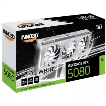 INNO3D GeForce RTX 5080 X3 OC White 16GB GDDR7 grafická karta