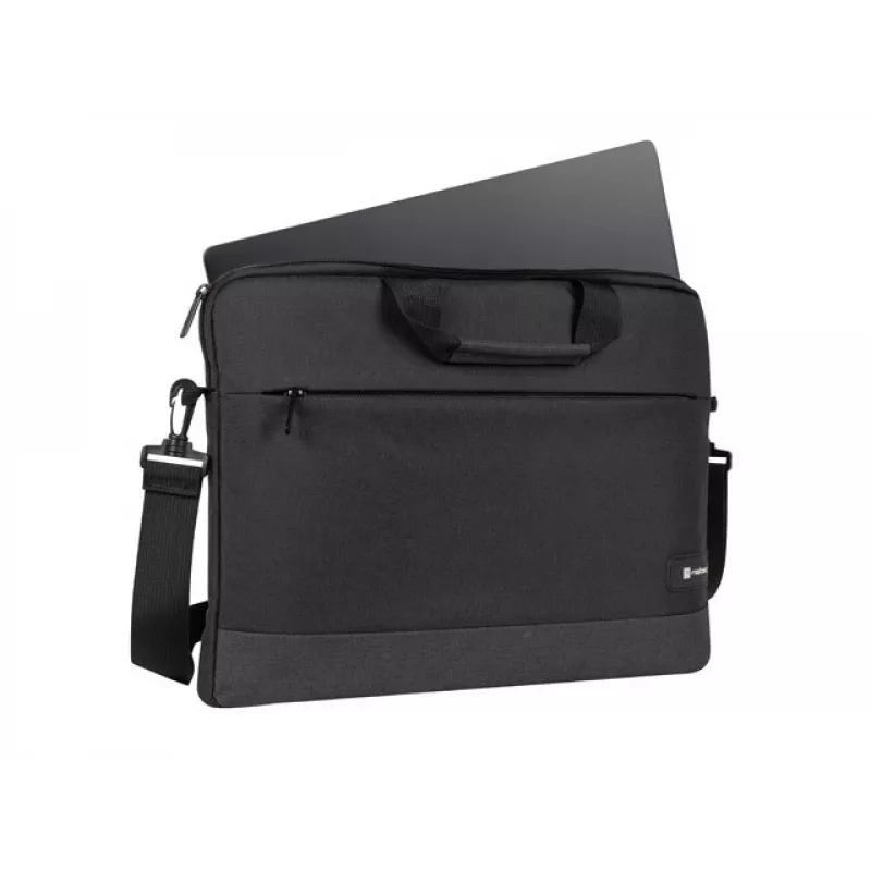 Aktovka NATEC Goa pre 39,6 cm (15,6 palcov) notebooky, polyester, 1 priehradka, ramenný popruh, čierna