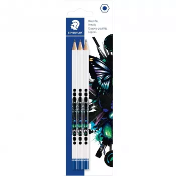 Staedtler HB ceruzka 3-pack, model 130HBBK3E1 — tvrdosť HB, sada 3 ks