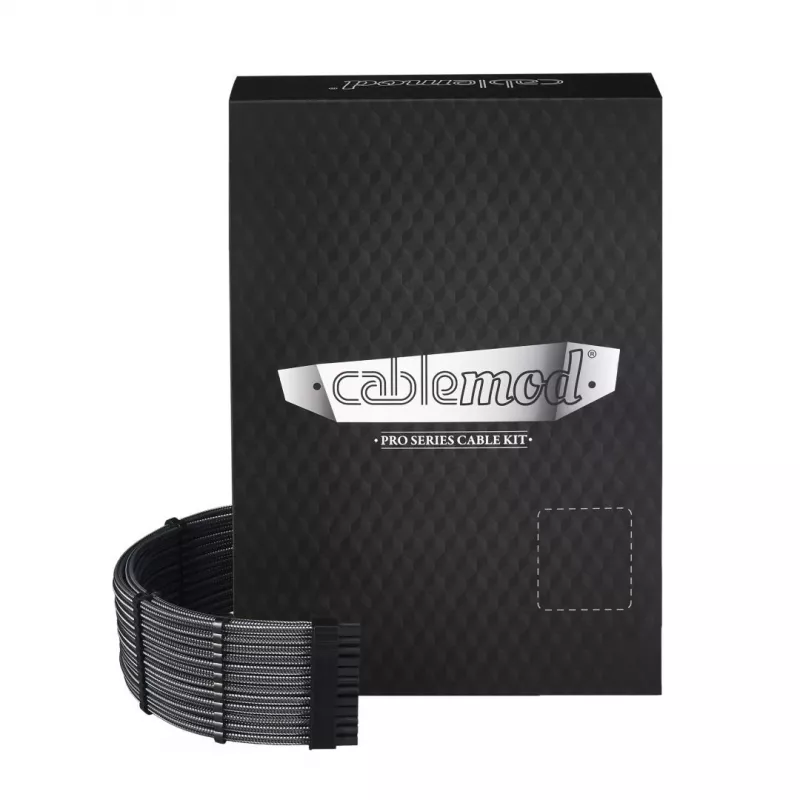 Interný napájací kábel Cablemod CM-PCSI-FKIT-NKC-R Carbon spoľahlivé napájanie
