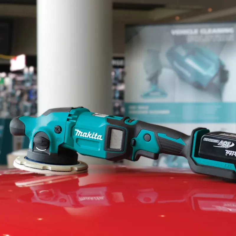 Makita DPO600Z akumulátorová leštička, 18 V, 150 mm