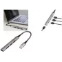 LogiLink USB hub USB 3.0 4-portový slim hliník sivý (UA0391)