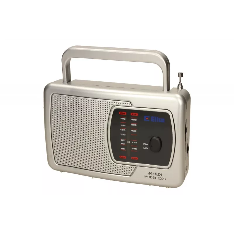 Eltra MARIA rádio strieborné