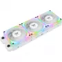 Sada ventilátorov THERMALTAKE TOUGHFAN EX 140 ARGB Sync White — 140 mm, 3-pack