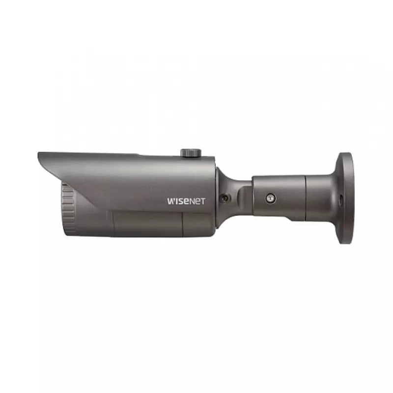 Bullet IP kamera Hanwha Wisenet QNO-6012R1 — 2,8 mm, 1920×1080, interiér/exteriér, stropná/stolová montáž, čierna