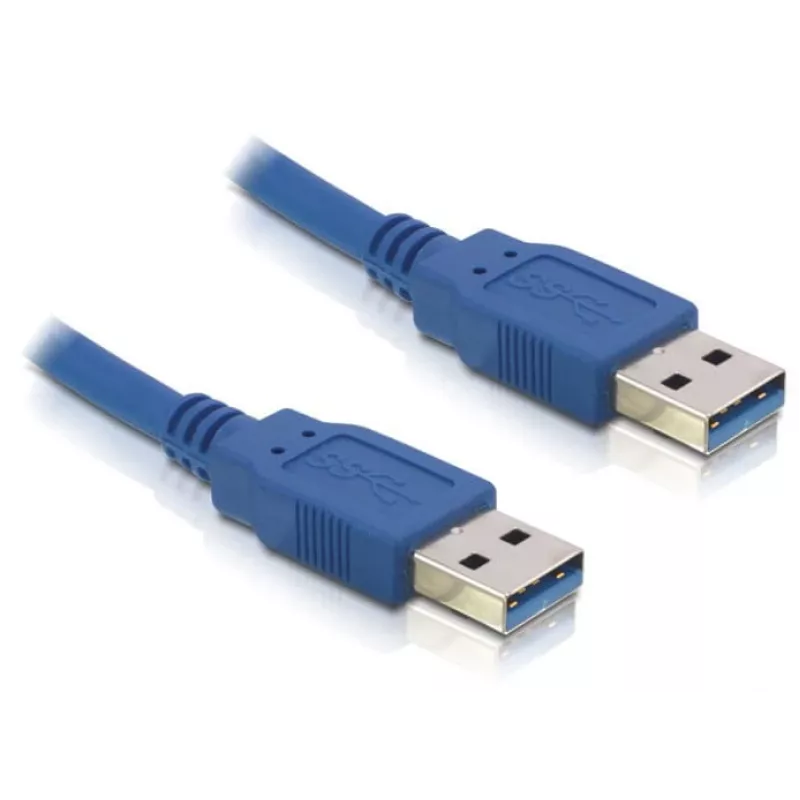 USB kábel DeLOCK 0,5 m USB 3.0 USB 3.2 Gen 1 A-A modrý