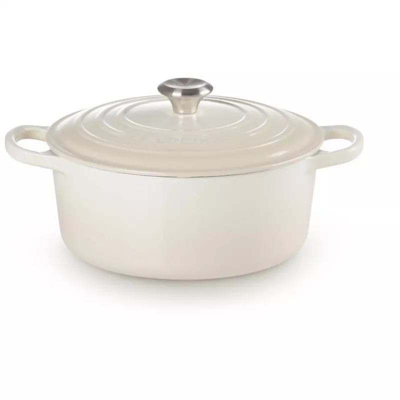 Le Creuset Signature pekáč okrúhly 26cm Meringue (21177267164430)