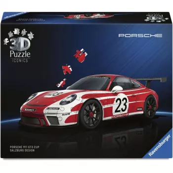 3D puzzle Ravensburger Porsche 911 „Salzburg Edition“ – zberateľská modelová stavebnica (Ravensburger 12008038)