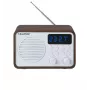 Prenosné rádio s Bluetooth a USB BLAUPUNKT PP7BT, farba: hnedá drevo/biela