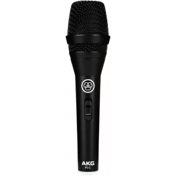 AKG P3 S čierny pódiový/výkonnostný mikrofón