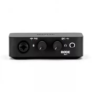 RODE AI-1 USB audio rozhranie A-A predzosilňovač 24 bit 96 kHz čierny