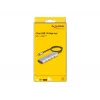 DeLOCK USB Type-C hub 10 Gbps 4 porty hliník sivý