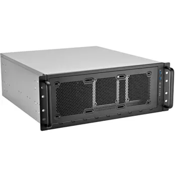 4U racková skriňa SILVERSTONE RM45-360 — 4U skriňa, podporuje ATX základné dosky, racková montáž