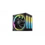 DeepCool FL12R 3-in-1 ventilátory do skrinky 120 mm (3 ks), Reverse, 4-pin PWM, 500–2150 ot./min, FDB, čierne