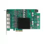 Sieťová karta DELOCK PCI Express x4 Gigabit LAN 4xRJ45 PoE+