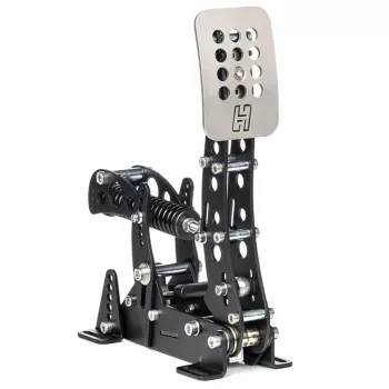 Heusinkveld Ultimate+ 3-pedálová sada čierna — direct-drive sim racing pedálová sada, 3 pedále