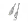 LANBERG Cat6 F/UTP RJ-45 na RJ-45 patch kábel PCF6-10CC-0150-S 1,5 m sivý