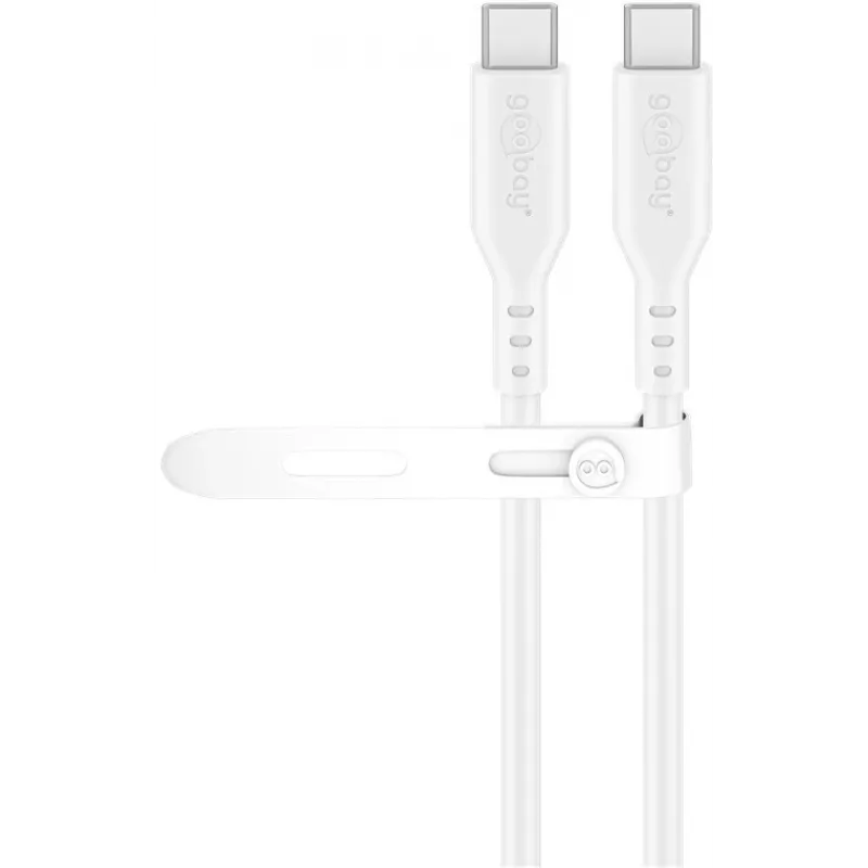 Goobay 77743 USB kábel biely