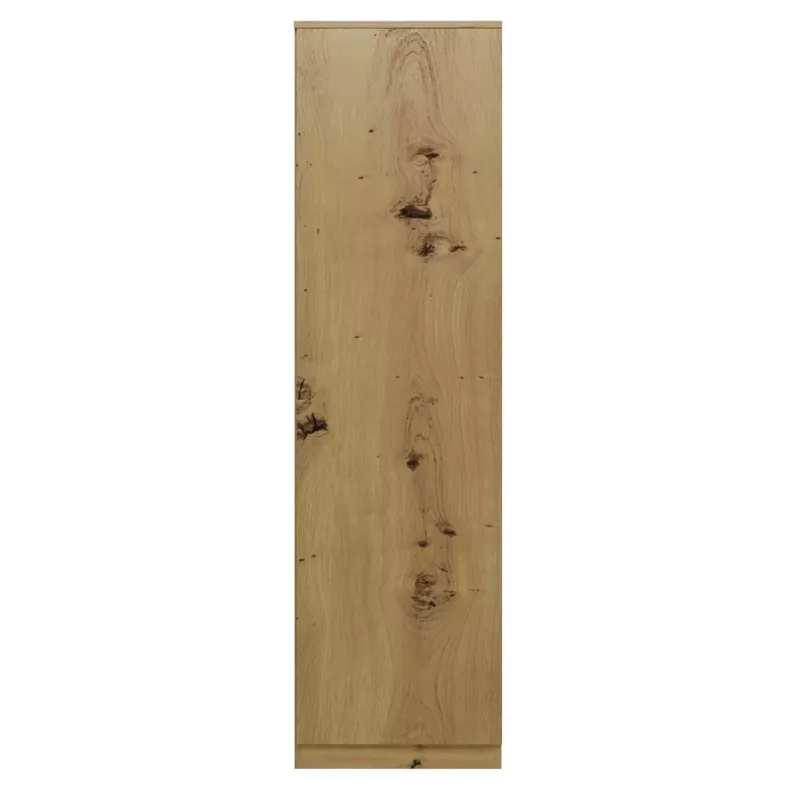 Topeshop SD-50 ARTISAN KPL spálňová skriňa/šatník 5 políc 1 dvere dub