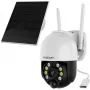 Foscam B4 vonkajšia IP bezpečnostná kamera Wi-Fi, dóm, 4 MP (2560 x 1440), so solárnym panelom, napájaná batériou, otáčanie a sklápanie, 6x digitálny zoom, biela