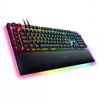 Razer BlackWidow V4 Pro klávesnica herná USB QWERTZ nemecká čierna mechanická RGB