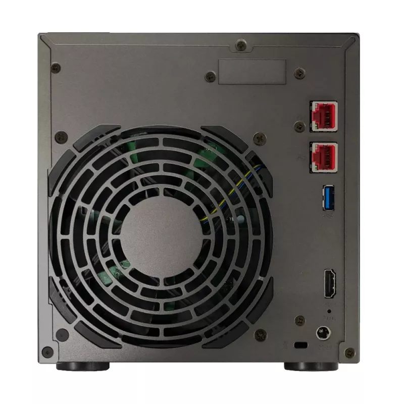 Asustor LOCKERSTOR 4 Gen2 (AS6704T) NAS desktop Intel® Celeron® N N5105 4 GB DDR4 0 TB ADM čierna