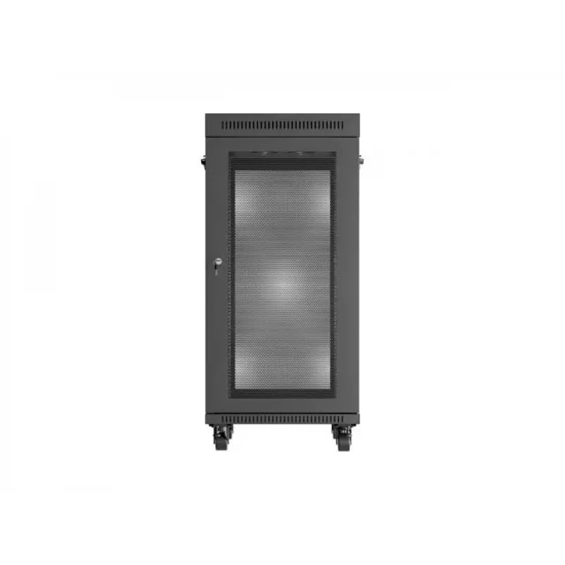 Samostatne stojaca racková skriňa LANBERG FF01-6824-23BL 24U 600×800 mm IP20 čierna