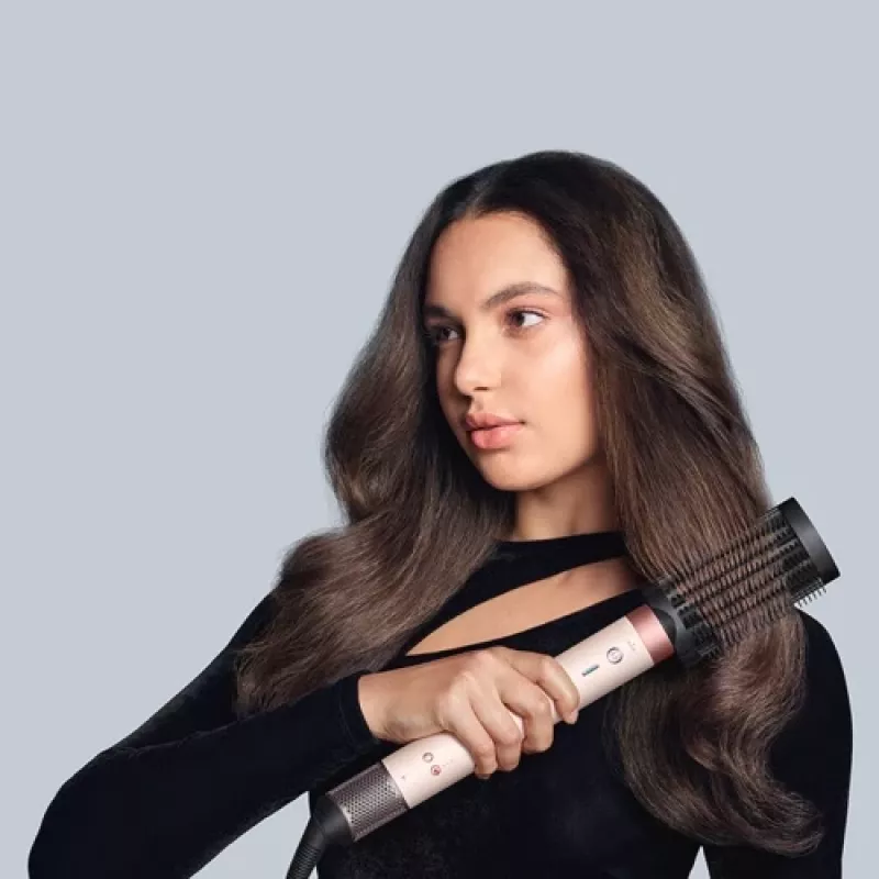 Airwrap Co-anda2x Straight + Wavy, Multistyler krémový/ružové zlato, Bluetooth, 1 700 Watt (poškodený obal)