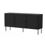 Cama 3D komoda PALAZZO BIS 151x40x75 matná čierna