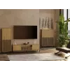 KAMARO 2DK štíhla/GŁ dub ARTISAN VITRÍNA