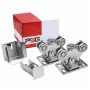 PSG 60.00P.70 sada vozíkov pre posuvné brány pre koľajnicu 70x70x4 mm