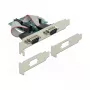 DeLOCK PCI Express x1 karta na 2 x sériový RS-232