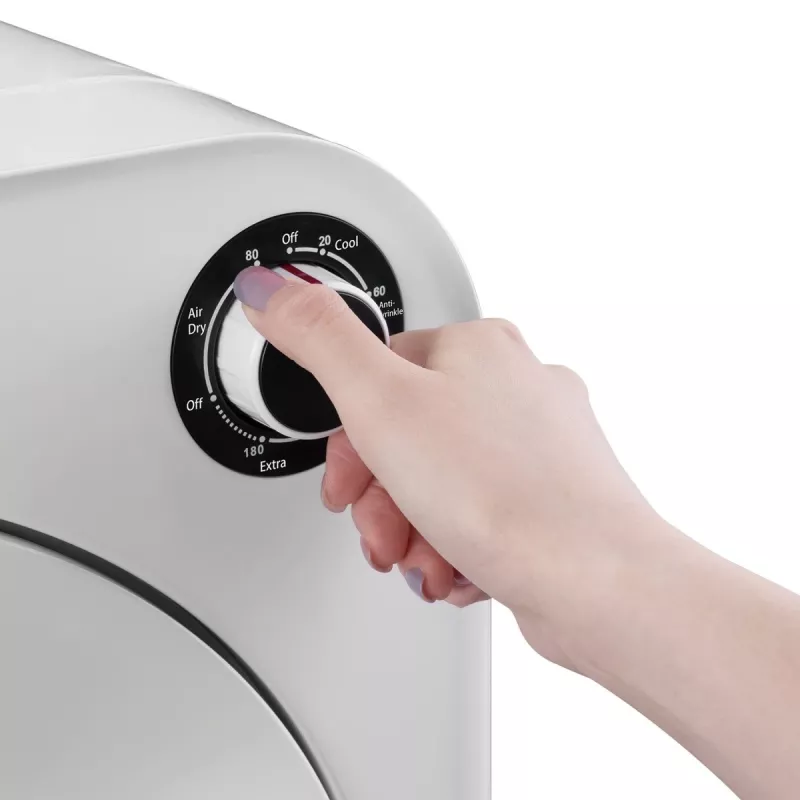 Sušička bielizne GreenBlue GB405 — elektrická 830 W, kapacita 3 kg, mini cestovný model