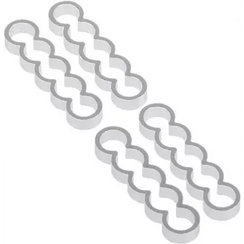 Alphacool 24777 diel skrine počítača univerzálna sada na manažment káblov (24777)