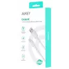 AUKEY CB-NAC1 biely nylonový kábel USB-C na USB-A