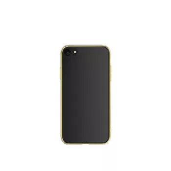 Ochranné puzdro Devia Glimmer séria pre iPhone SE2, zlatá, tvrdá PC zadná časť