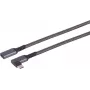 S/CONN maximum connectivity S-Conn 14-74013 USB kábel 3.2 Gen 2 3.1 2 C čierny - biely - kábel - digitálny/dátový