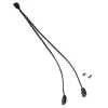 Káblový rozbočovač Kolink ARGB 1-2 rozbočovací kábel 30 cm, 5 V, čierny