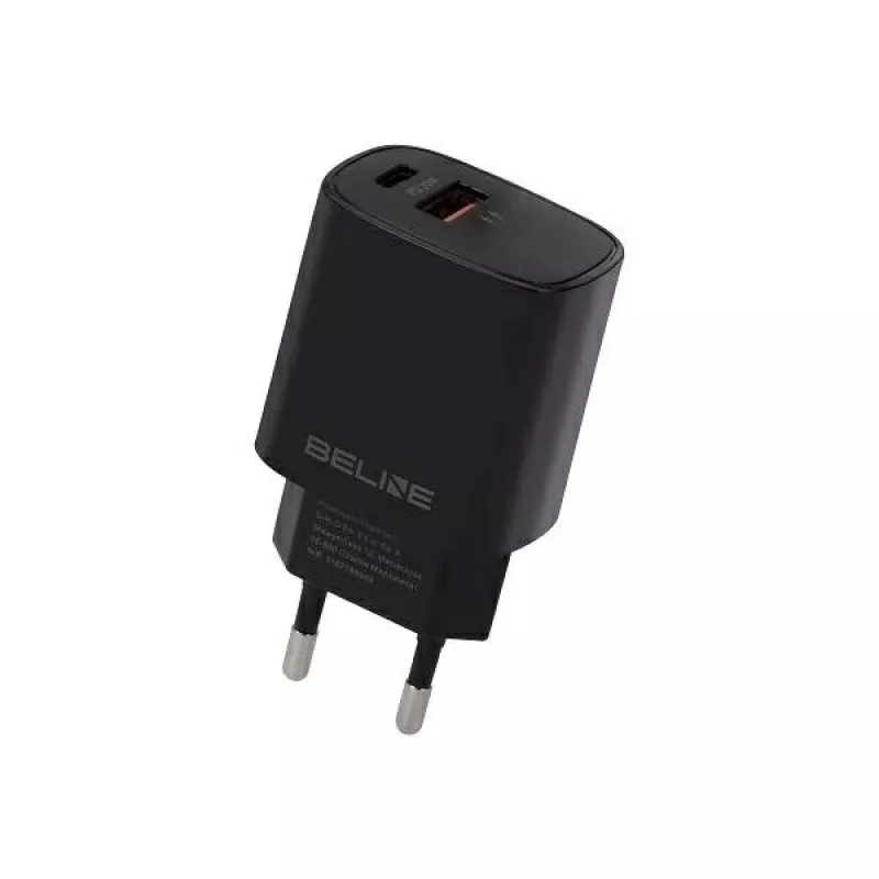 Nabíjačka Beline Beli02159 — 20W USB-C a USB-A PD/QC kompatibilná