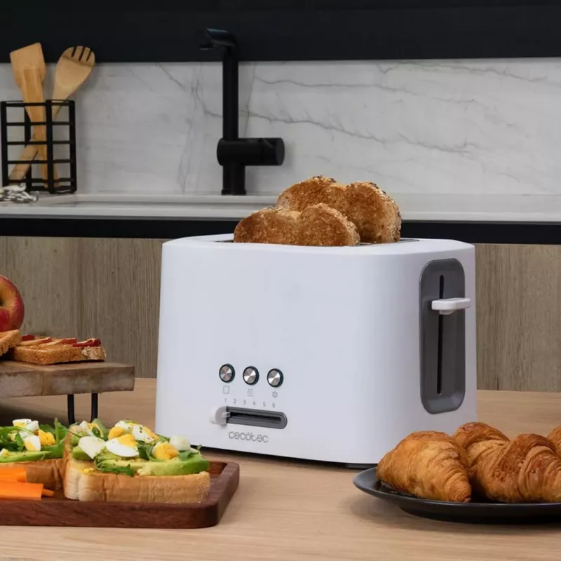 Hriankovač Toast&Taste 9000 Double biely (biela, 980 wattov, na 2 plátky toastu)