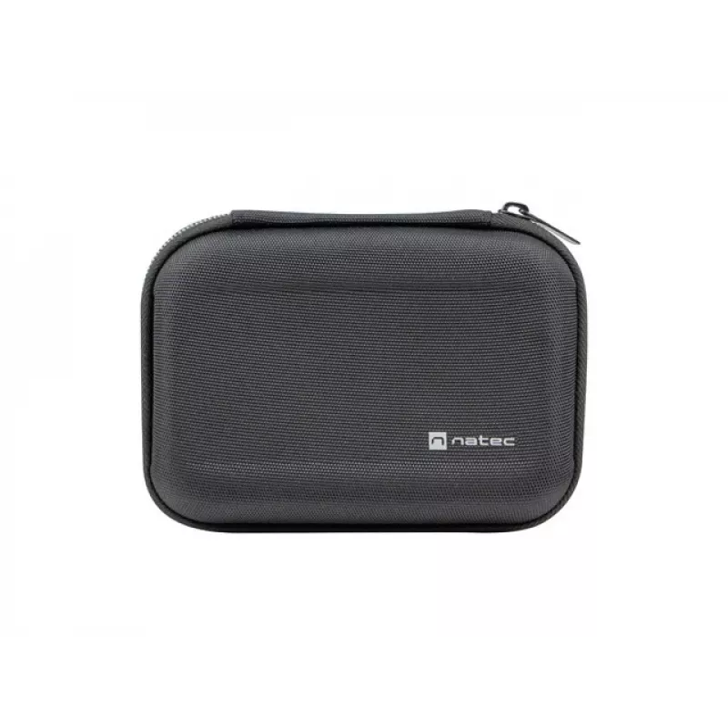 NATEC Krill 2 cestovné puzdro organizér pre HDD/SSD/príslušenstvo/káble čierne