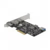 Interný USB 3.2 Gen 2 adaptér DeLOCK 90060