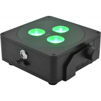 Batériové ploché svetlo EUROLITE AKKU IP 3 sw 41700020 RGB pre mobilné a outdoorové použitie