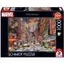 Thomas Kinkade Studios: Marvel - Deadpool, Snow Day, puzzle 1000 dielikov